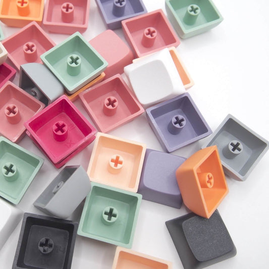 XDAライク PBT ブランクキーキャップ(グレー/1個)