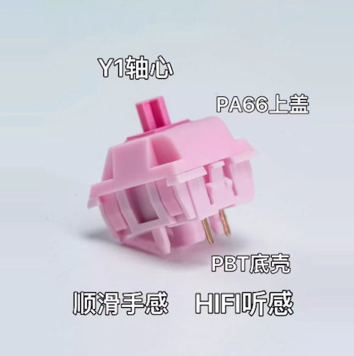 MZ Studio Keygeek Y1x Linear Switch(32g/5ピン/5個)