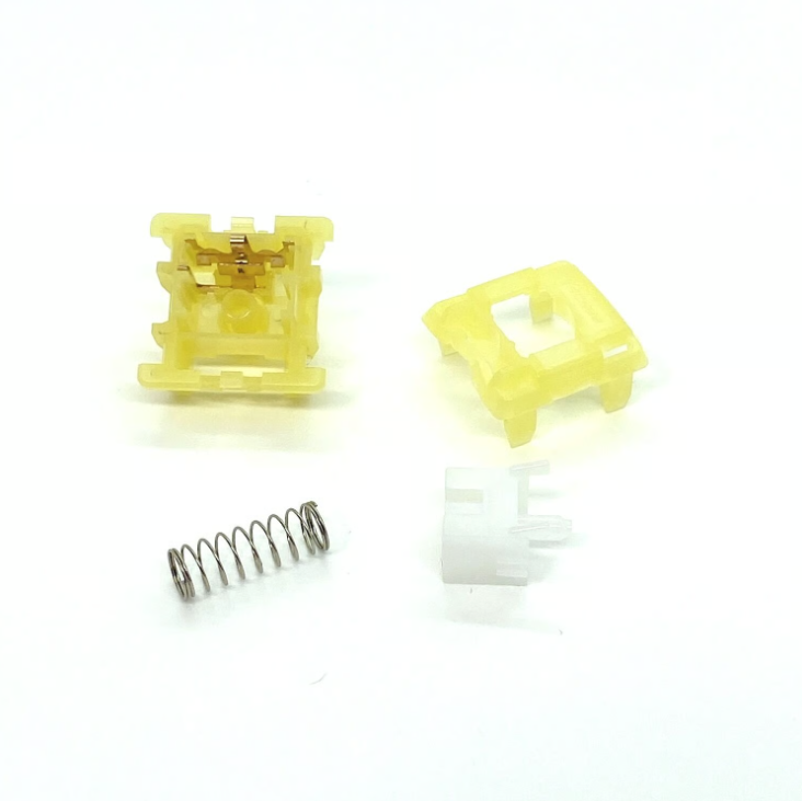 Tecsee Pudding Medium リニア キースイッチ（ホワイト/5ピン/50g(A)/5