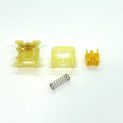 Tecsee Pudding Medium Tactile Switch（イエロー/タクタイル/5pin/63.5g/5pcs）