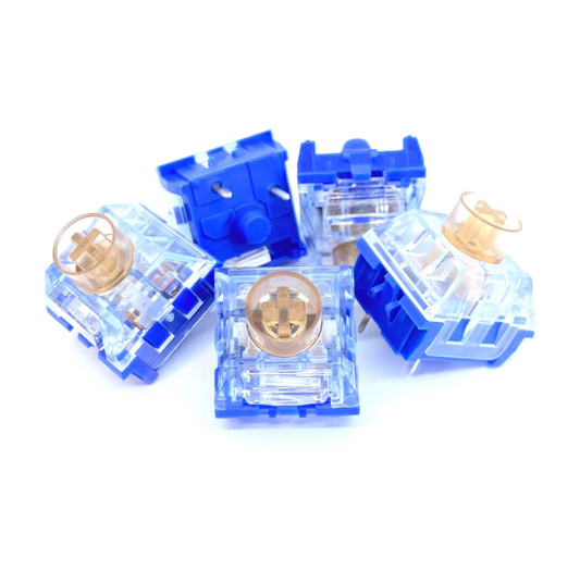 Kailh Deep Sea Silent Pro Box Switch Whale（サイレントタクタイル/3pin/40gf(O)/5pcs）