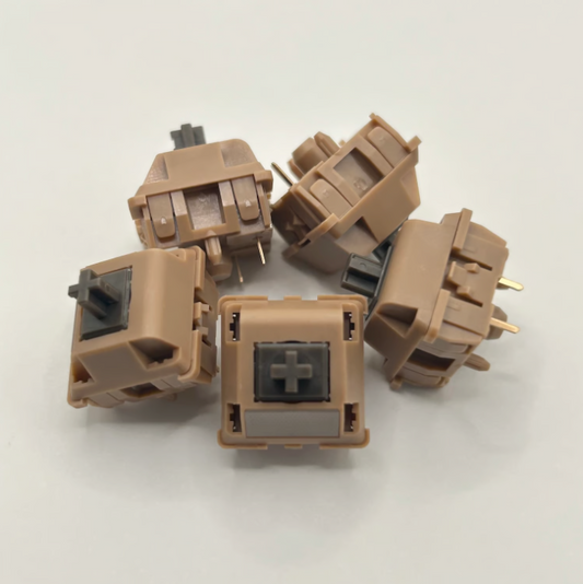 DUROCK Full POK Mocha Chocolate T1 Tactile（タクタイル/55g/5ピン/5個）