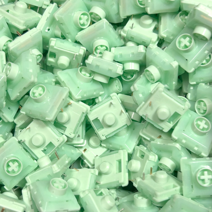 Kailh Spring MINI ロープロファイル リニア キースイッチ（ChocV2/40g