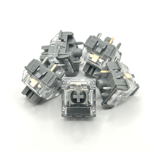 Kailh Midnight Pro Silent Linear Switch (45gf/5pin/5pcs）