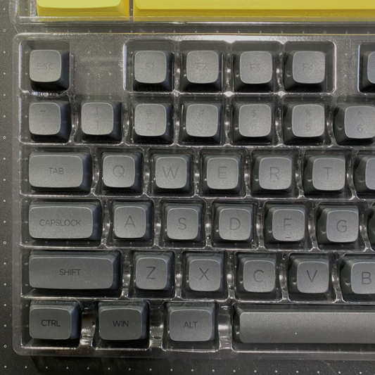 XDA DyeSub 125 PBT キーキャップセット（墨色）