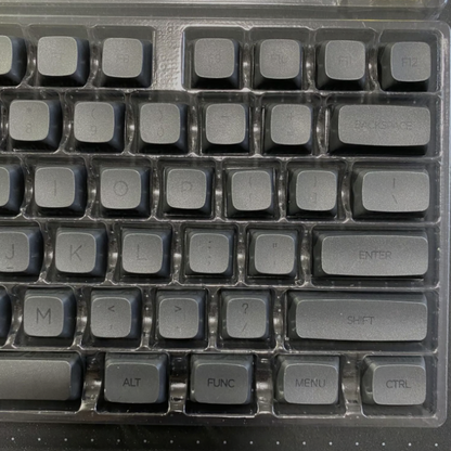 XDA DyeSub 125 PBT キーキャップセット（墨色）