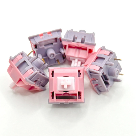 Keygeek SULAB Tipsy Red Linear Switch (37g/5pin/5pcs）