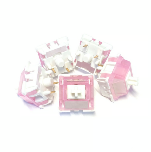 DUROCK White Lotus Light Tactile Switch（5pin/56g(B)/5pcs）