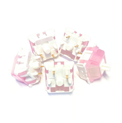 DUROCK White Lotus Light Tactile Switch（5pin/56g(B)/5pcs）