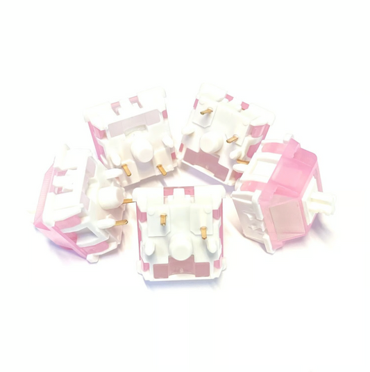 DUROCK White Lotus Light Tactile Switch（5pin/56g(B)/5pcs）