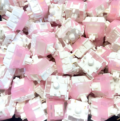 DUROCK White Lotus Light Tactile Switch（5pin/56g(B)/5pcs）