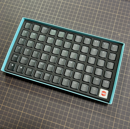 THT (Tai-Hao Thins) ロープロファイルキーキャップセット（PBT/MX/ブラック）