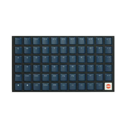 THT (Tai-Hao Thins) ロープロファイルキーキャップセット（PBT/MX/ネイビーブルー）