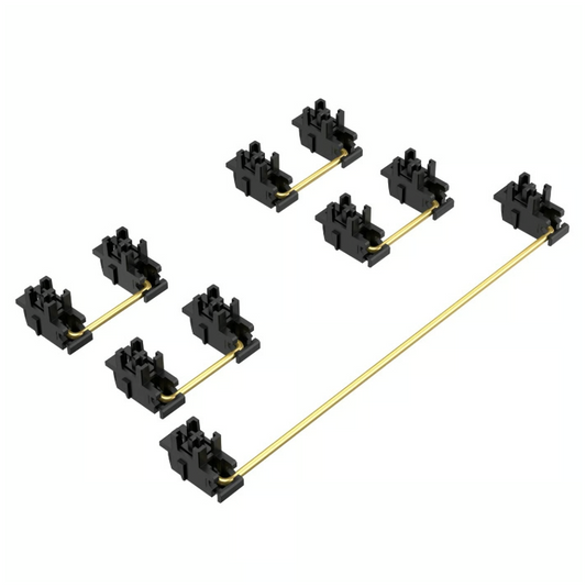 DUROCK Plate Mount Stabilizer V3（ブラック/ゴールド/2Ux4/6.25Ux1）