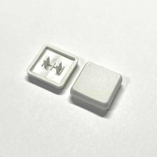 Chocfox CFX ChocV1用ロープロファイルキーキャップ（1U/ホワイト/1個）