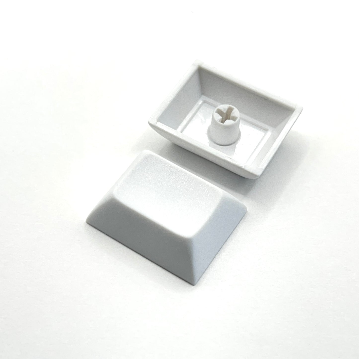 DSA PBT ブランクキーキャップ （1個/1.25U/ホワイト）