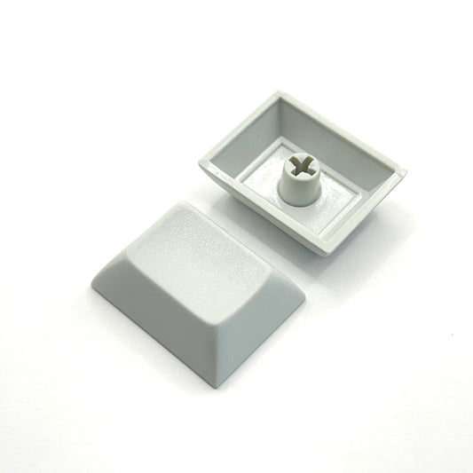 DSA PBT ブランクキーキャップ （1個/1.25U/オフホワイト）
