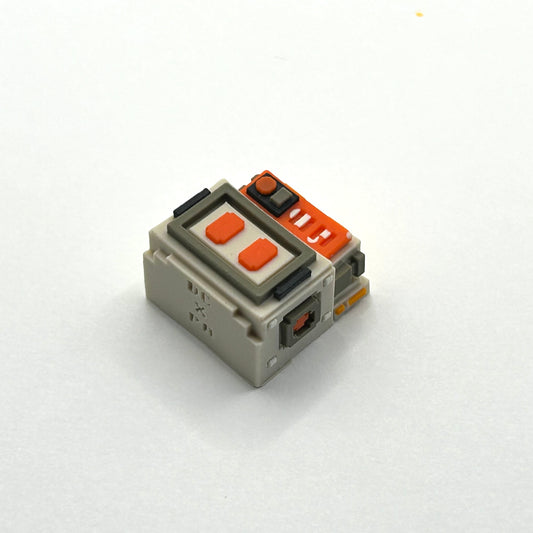 ピクセルロボットなアルチザンキーキャップ（1個/クリーム）