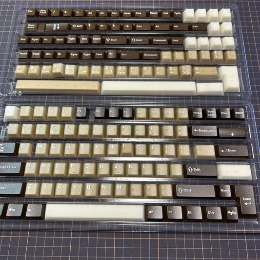 現品特価｜mintcaps Cherryプロファイルライク キーキャップセット（半透過ブラウン）