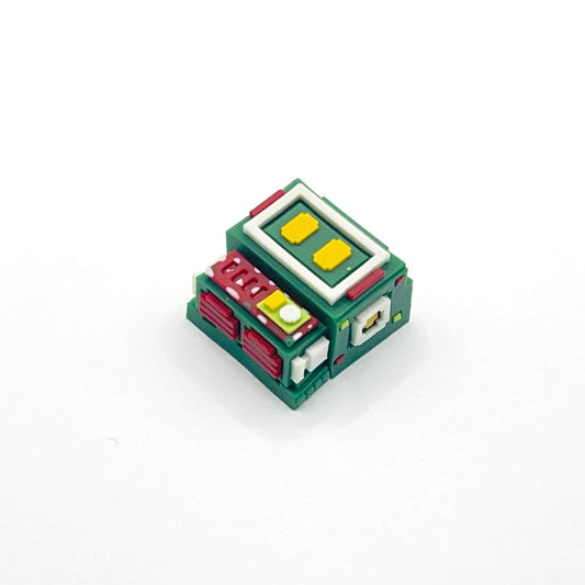 ピクセルロボットなアルチザンキーキャップ（1個/グリーン）
