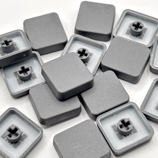 THCS（Tai-Hao THCS）ロープロファイル キーキャップ（MX用/Char（アッシュグレー）/1個）