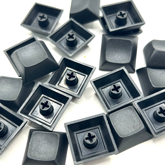 DSAライク PBT ホーミングブランクキーキャップ（1個/ブラック)