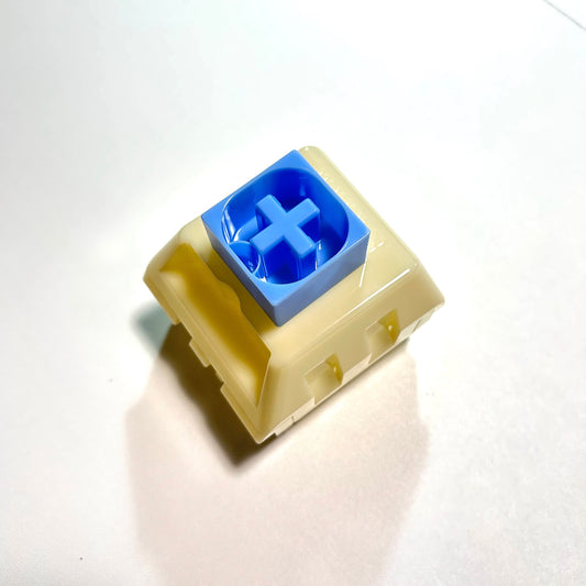 箱破れ特価｜Kailh キースイッチケース（クリーム/ブルー）