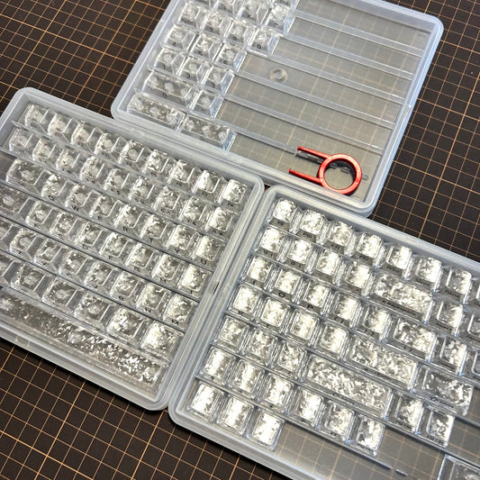 XVX Carbon Fiber Textured Cherry Profile PC キーキャップセット（Base）