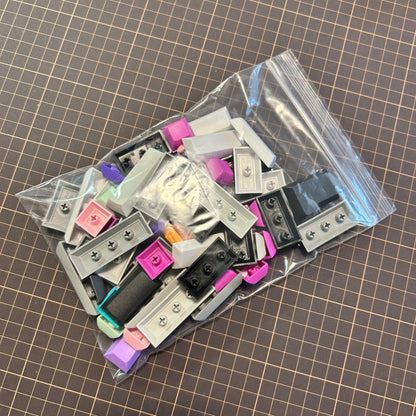 【ジャンク品】DSAライクキーキャップ詰め合わせ（約60個）