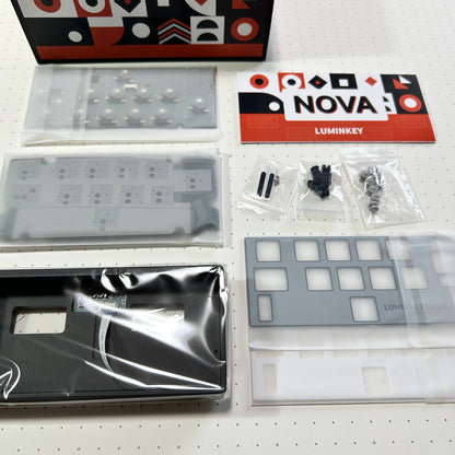 限定販売｜LUMINKEY NOVA Mini Programmable Keyboard Kit Ano-Black（12キー/有線）