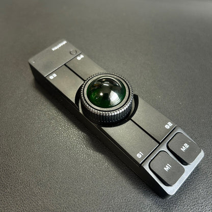 25mm クリアアクリル球 DIYトラックボール用（1個/クリアグリーン）