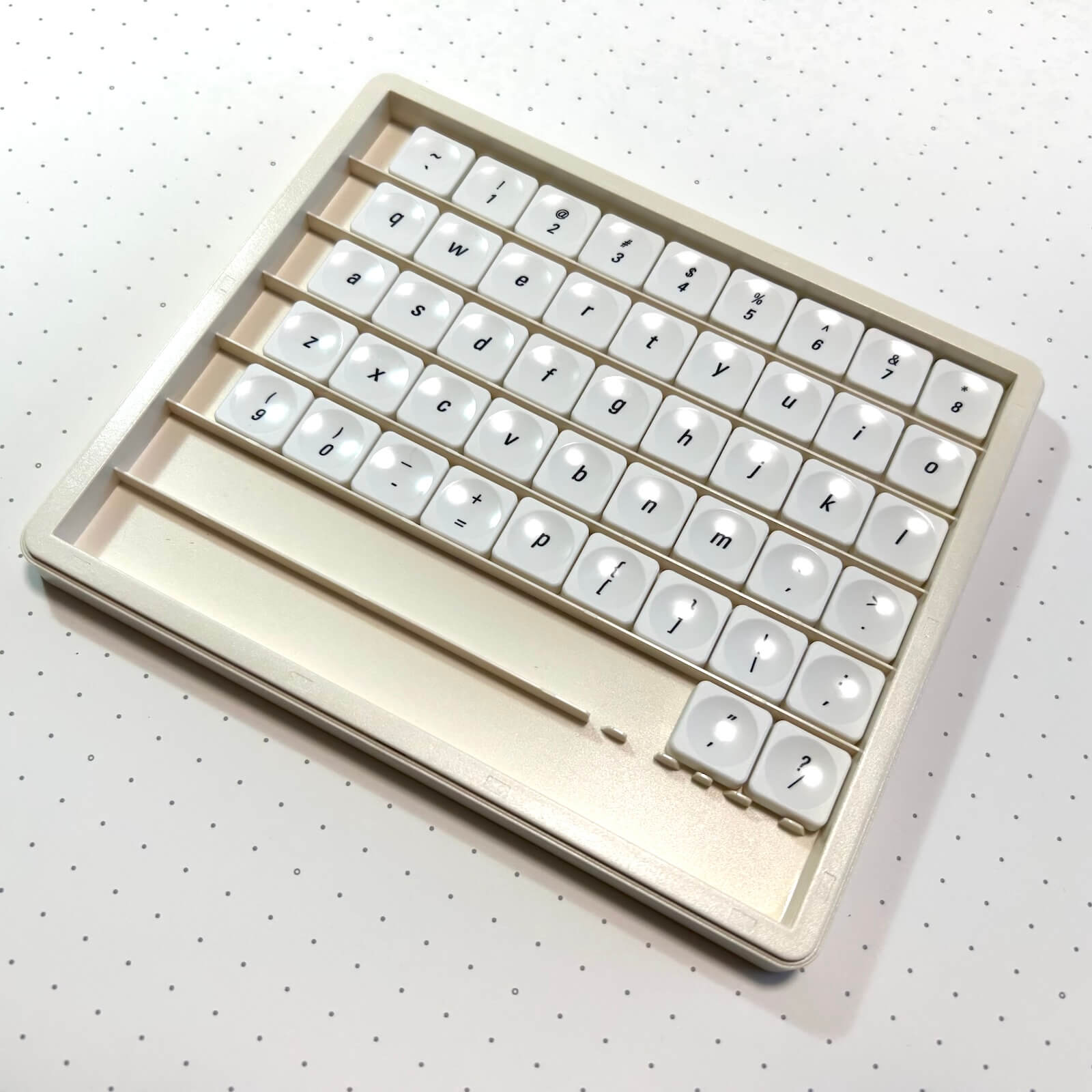 Chosfox x LCK Retro Mahjong Keycap Set（Base / 40s & Ergo