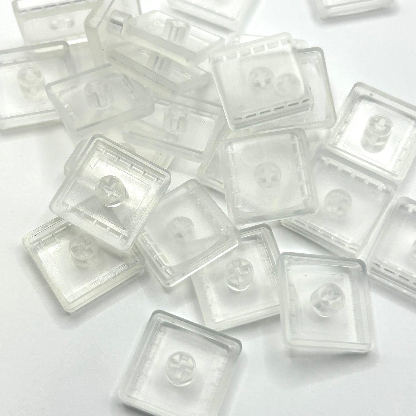 THT（Tai-Hao Thins）ロープロファイル キーキャップ（MX/ABS/マットクリア/1個）