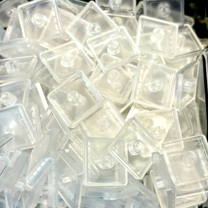 THT（Tai-Hao Thins）ロープロファイル キーキャップ（MX/ABS/マットクリア/1個）