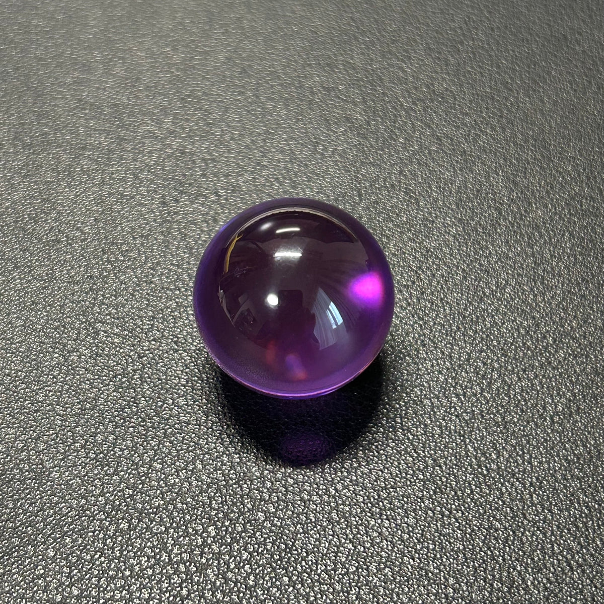 25mm クリアアクリル球 DIYトラックボール用（1個/クリアパープル）