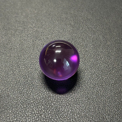 25mm クリアアクリル球 DIYトラックボール用（1個/クリアパープル）