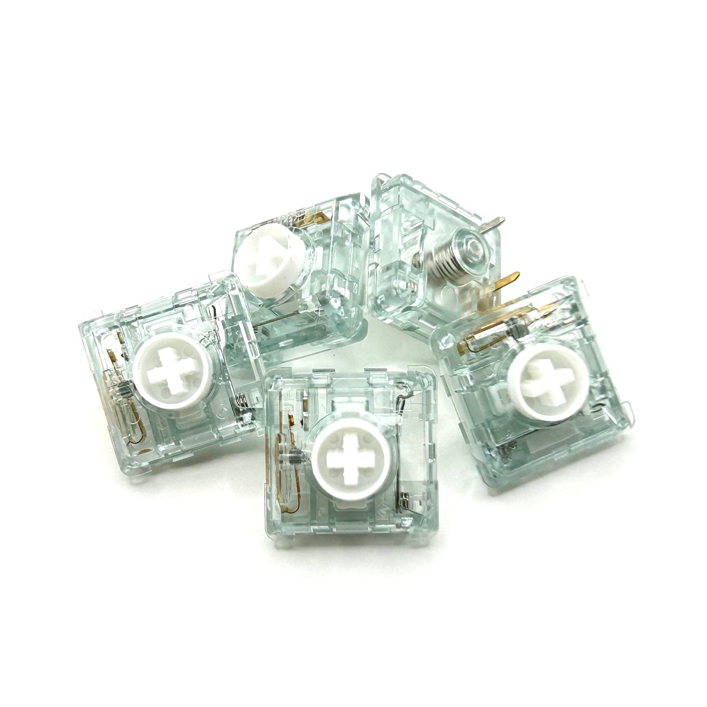 Kailh White Owl Mini ロープロファイル クリッキー キースイッチ（ChocV2/45g/5個）