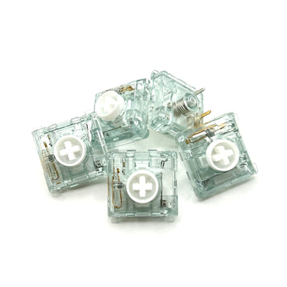 Kailh White Owl Mini ロープロファイル クリッキー キースイッチ（ChocV2/45g/5個）