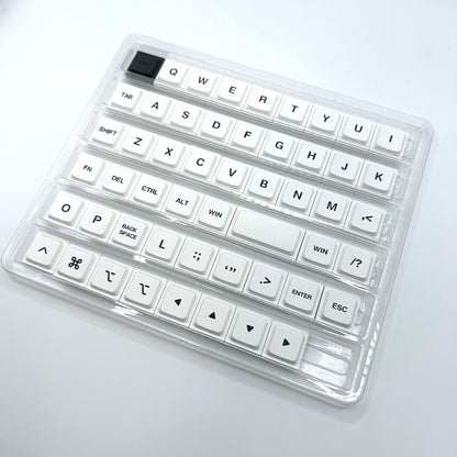 Chocfox LAK ロープロファイルキーキャップセット（PBT/52キー）