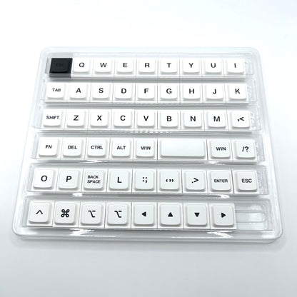 Chocfox LAK ロープロファイルキーキャップセット（PBT/52キー）