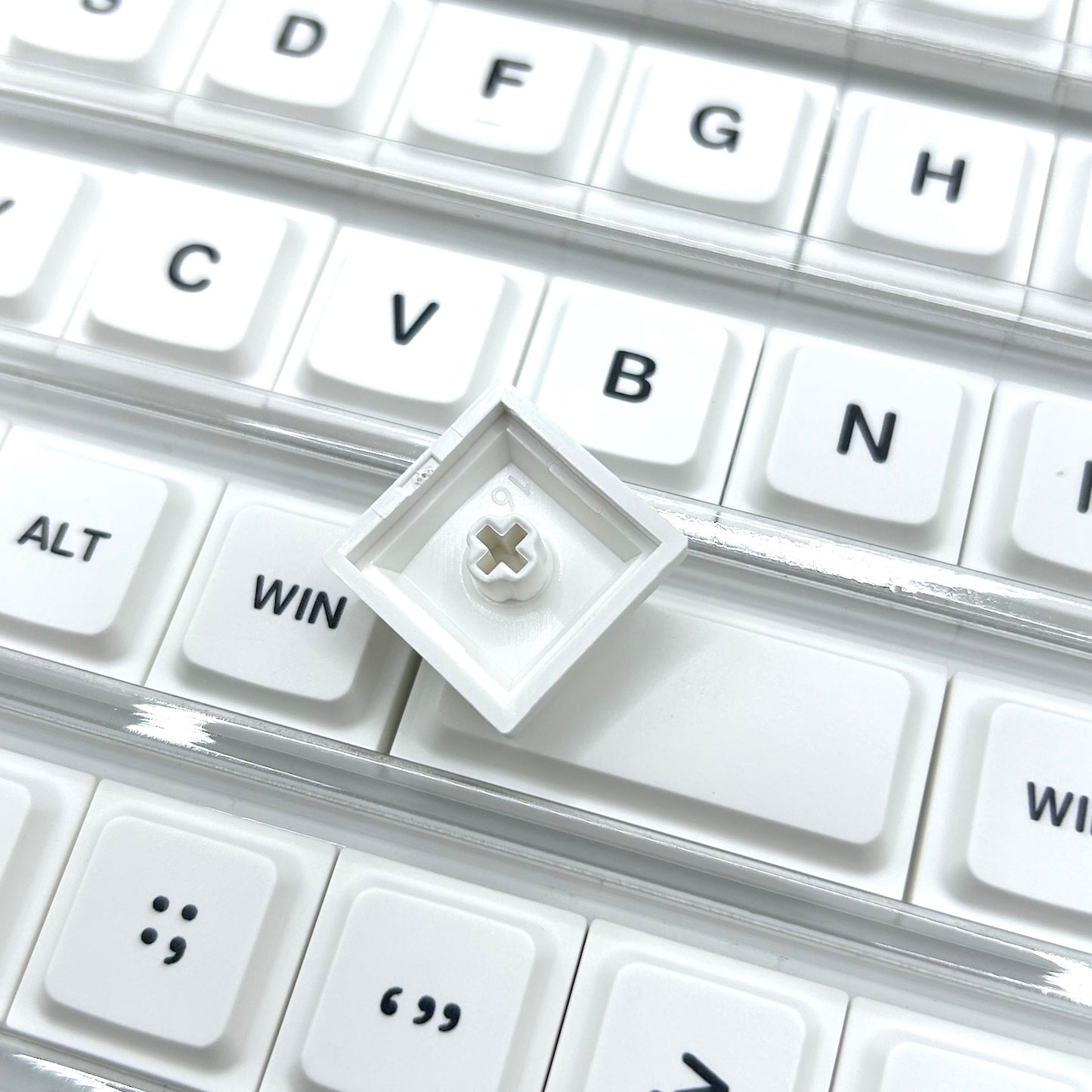 Chocfox LAK ロープロファイルキーキャップセット（PBT/52キー）