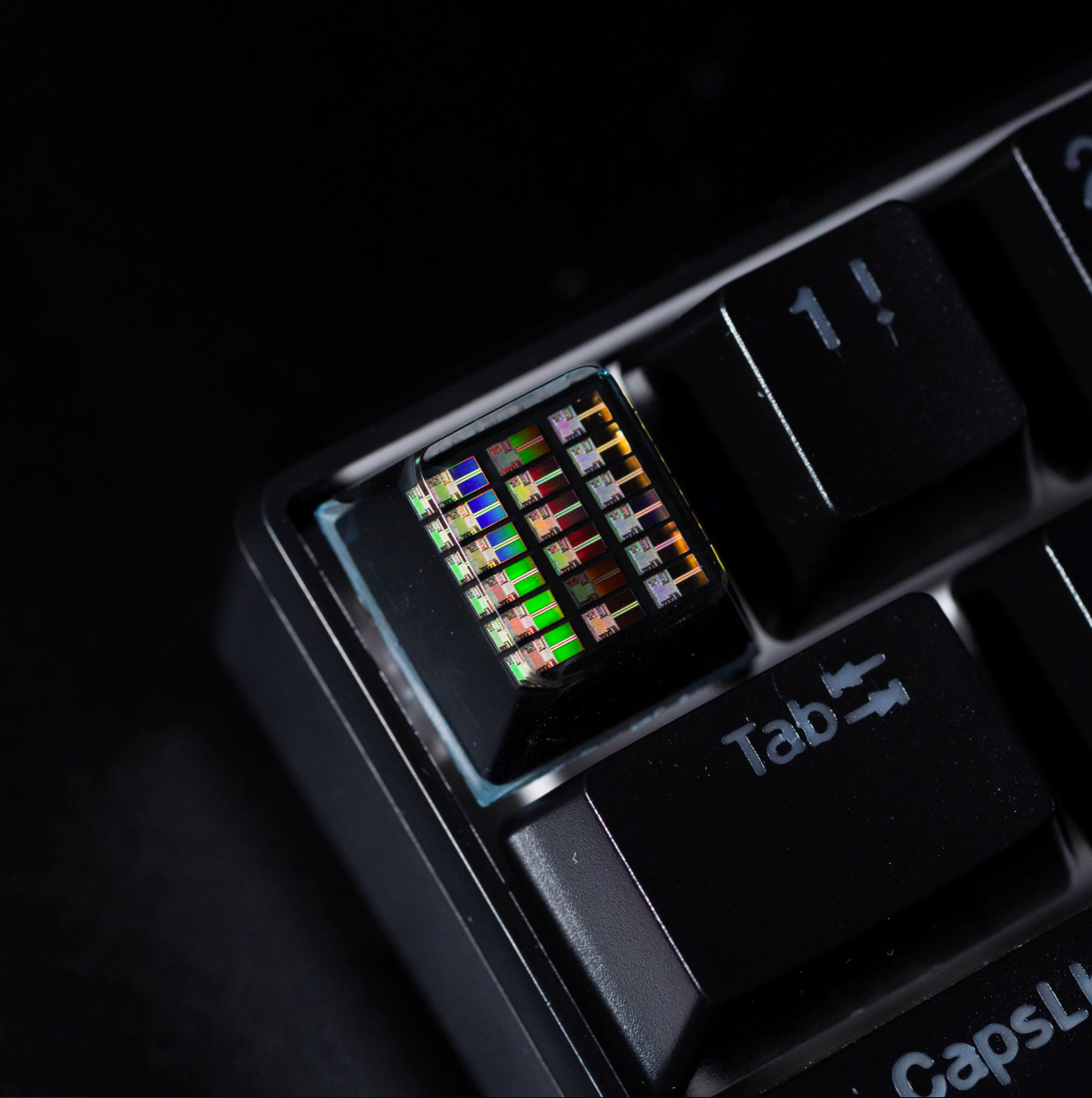 半導体チップなアルチザンキーキャップ（1個）