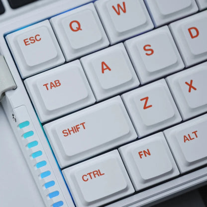Chosfox Init40 LAK Original Keycap Set（PBT/ホワイト）