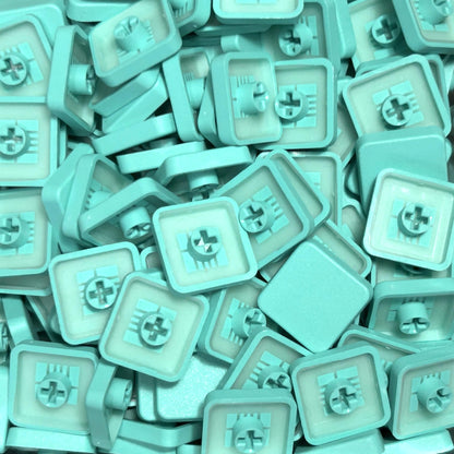 MT 165（Tai-Hao MT 165）ロープロファイル キーキャップ（MX用/Miami Blue（マイアミブルー）/1個）