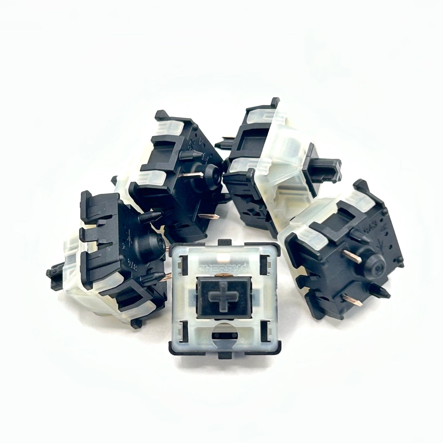 Cherry MX Black Clear-Top リニア キースイッチ（MX1A-61NW/63.5cN（約65gf）/5個）