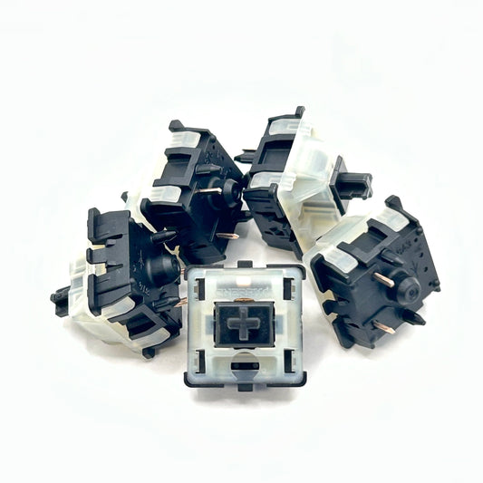 Cherry MX Black Clear-Top リニア キースイッチ（MX1A-61NW/63.5cN（約65gf）/5個）