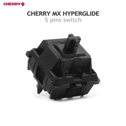 Cherry MX Black Hyperglide MX1A-11NW リニア キースイッチ（60g/5ピン/5個）