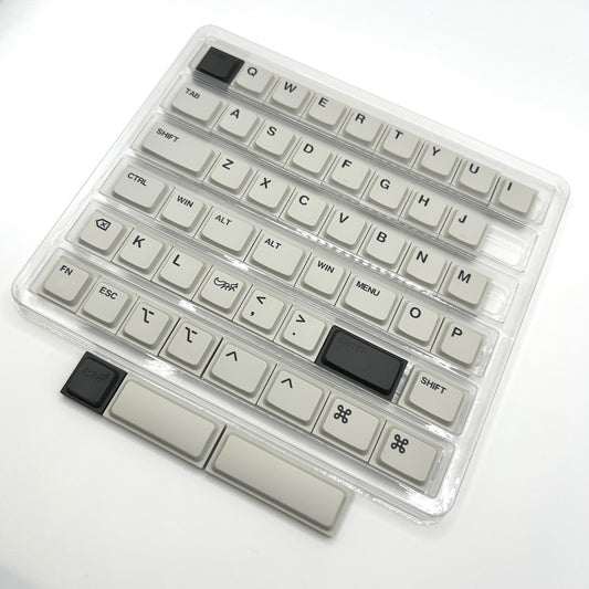 Chosfox Init40 LAK Original Keycap Set（PBT/グレー）