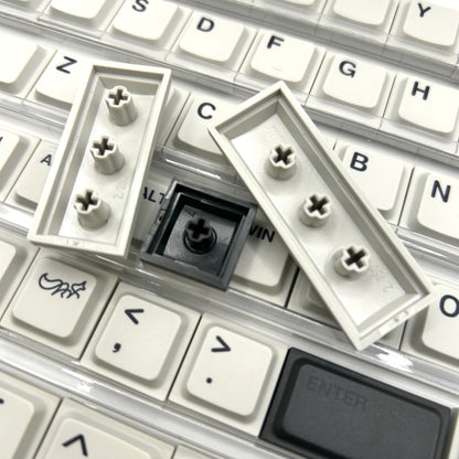 Chosfox Init40 LAK Original Keycap Set（PBT/グレー）