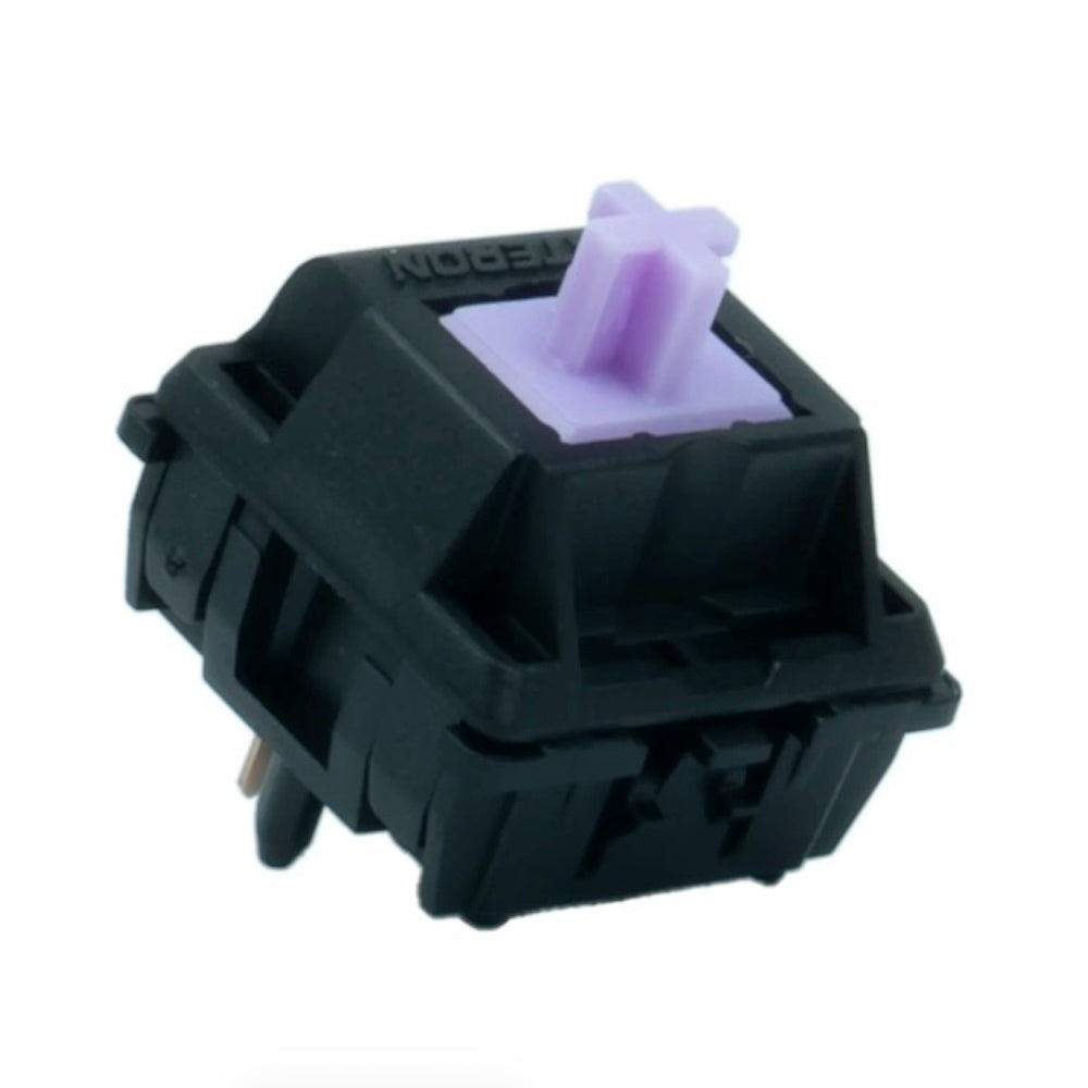 GATERON Oil King Purple サイレントタクタイル キースイッチ（55gf/5ピン/5個）